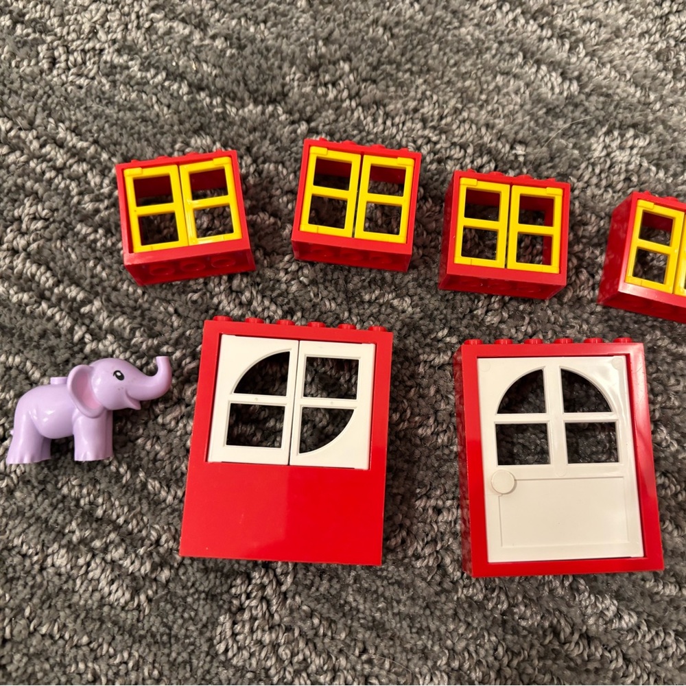 Lego Duplo collection. Found another window not pictured.